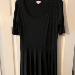 Solid Black Nicole Dress